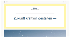 Desktop Screenshot of hotzbrandconsultants.ch